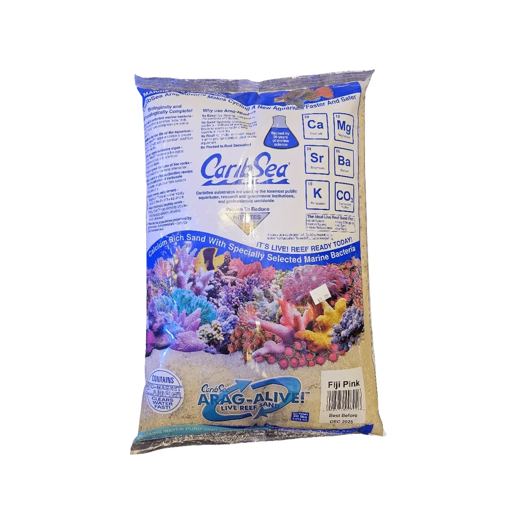 CaribSea Arag-Alive! ทรายมีชีวิตจัดตู้ 20lb