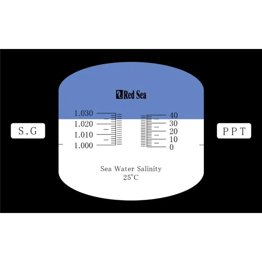 Seawater Refractometer เครื่องวัดความเค็ม – รูปที่ 2